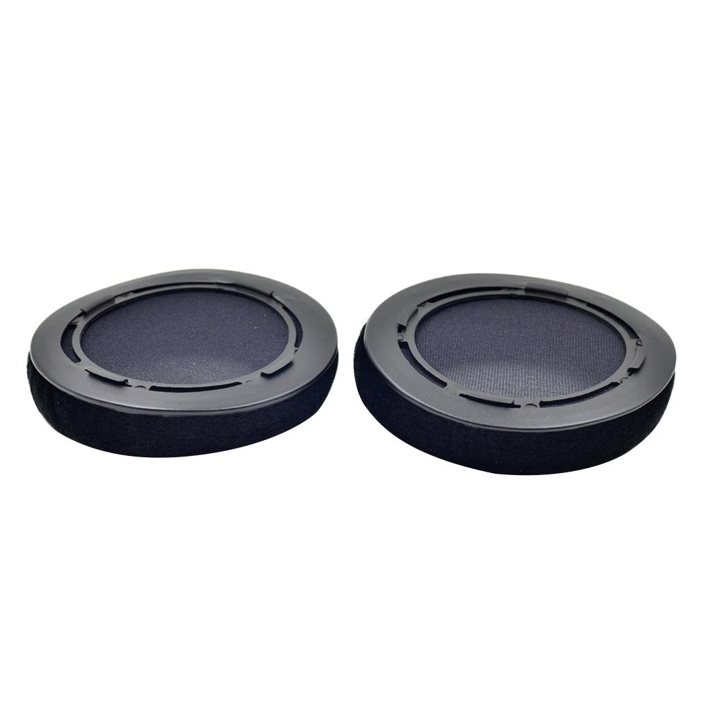 2Pieces Replacement Ear Cushion Black Plastic Buckles Pillow Parts Compatible witHifiman Velour HE560 HE400i Headset