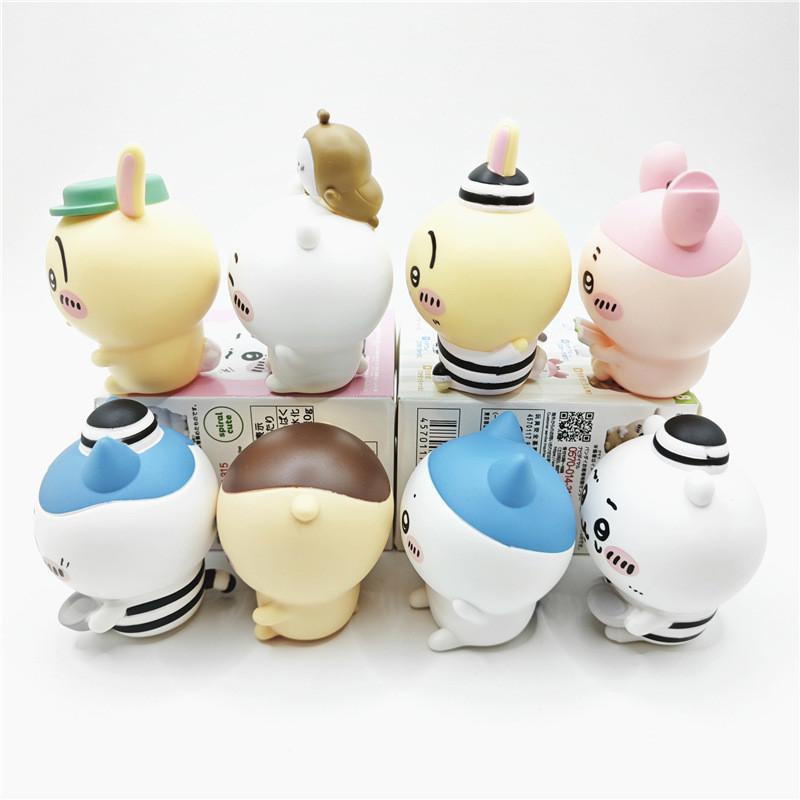 Chiikawa Joke Cartoon Bear Figurines Desktop Decor Collectible Gift Childrens