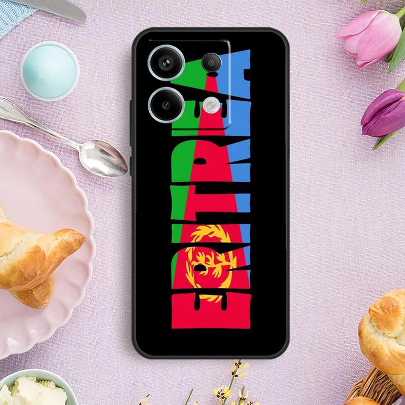 Eritrea Flag Case For Xiaomi Redmi Note 15 Pro Plus 10 11 12 13 14 Pro Cover For Redmi 14C 15C 12C 10C 13C