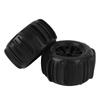 4PCS RC Wheel Tires 12mm Hex Hub 85mm Diameter Rubber Tire Replacement for 16A01 16A02 16A03 16A04 16A08 1/16 RC Car