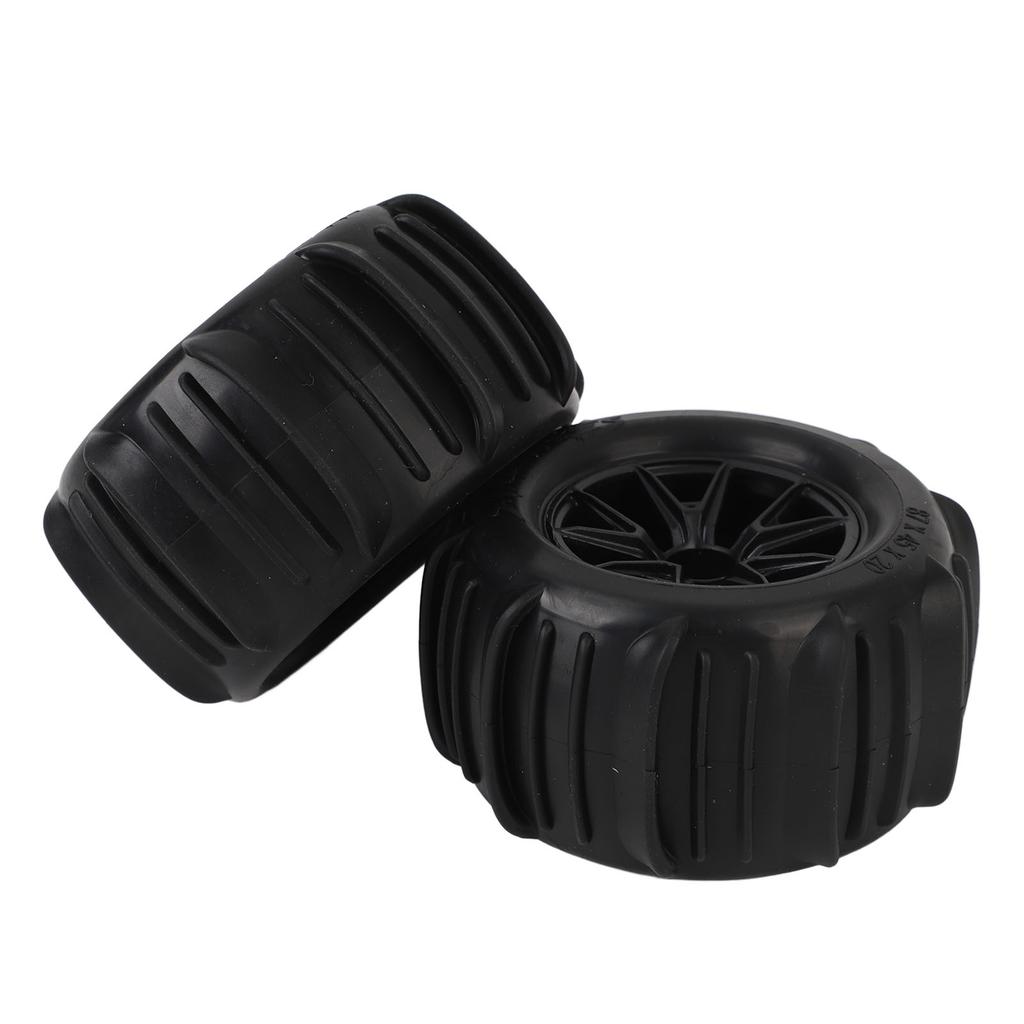 4PCS RC Wheel Tires 12mm Hex Hub 85mm Diameter Rubber Tire Replacement for 16A01 16A02 16A03 16A04 16A08 1/16 RC Car