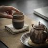 100ml Japanese-style Retro Coarse Pottery Kung Fu Tea Cups, Espresso Cups, Tasting Cups, Ceramic Household Water Cups, DIY Gifts