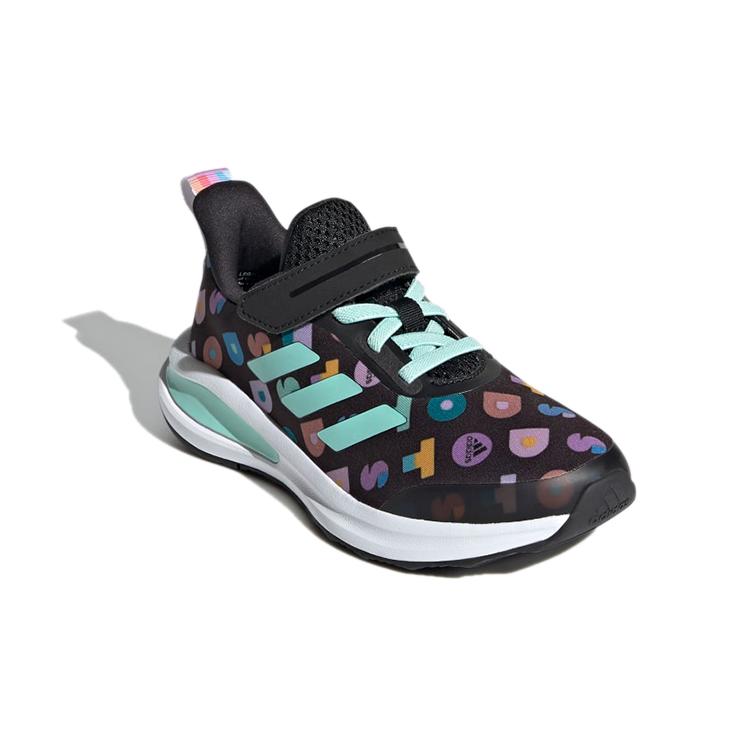 Scarpe da Ginnastica per Bambini LEGO x Adidas FortaRun J Resistenti all'Abrasione Basse Nero Blu Bambino FZ0399
