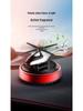 Solar-Powered Rotating Helicopter Car Air Freshener with Light Sensor
