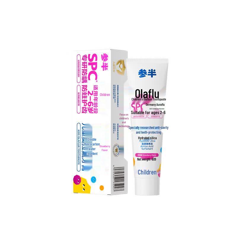 Sanban Kids Strawberry Olafluor Anti-Cavity Toothpaste