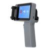 Handheld Inkjet Printer Silver Color 12.7mm HD LED 4.3 Inch Touchscreen Multifunctional Compact Coding Machine for