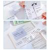 Lined/Dotted/Grid Sticky Notes Extendable Extendable Sticky Notes Self-Stick Notes  Students