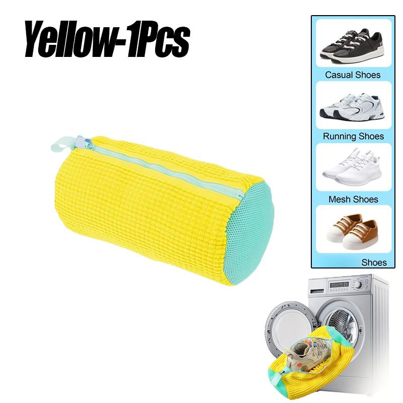 1PCS Wash Shoes Bag Padded Net Laundry Shoes Protector Fluffy fibers Polyester Washing Shoes Machine Laundry Bag Drying Bags