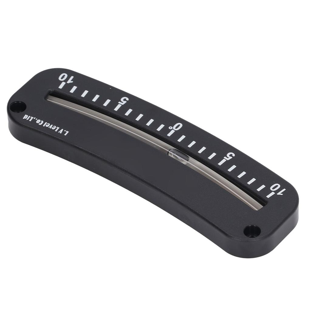 Tube Clinometer ‑10 degrees to 0 degrees to 10 degrees Clear Scale Mini Angle Inclinometer with Fixing Hole