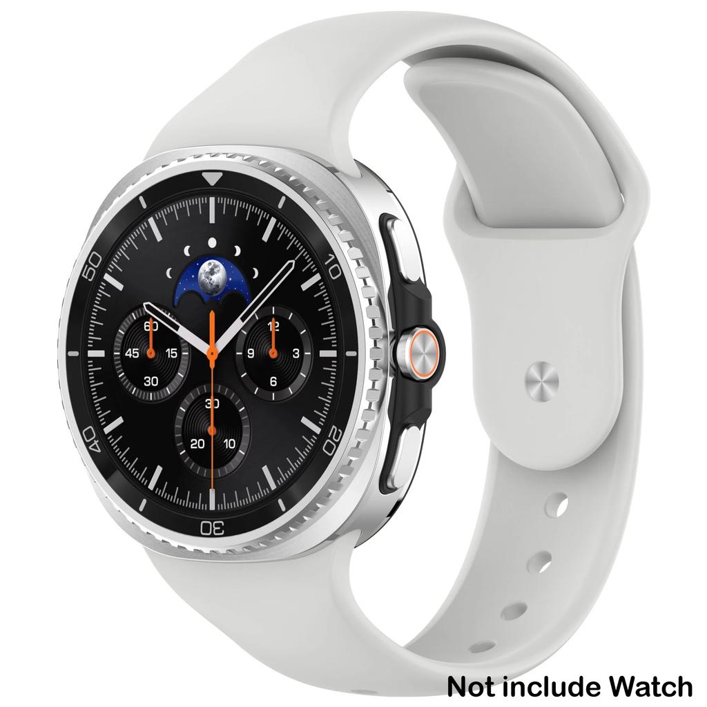 Silicone Band For Samsung Galaxy Watch 8 40mm 44mm 8 Classic 46mm Sports Wrist Bracelet Correa For Galaxy Watch 8 Watchbands