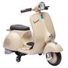 Licensed Vespa Electric Motorcycle for Children, 5 km/h, Ages 3+, White