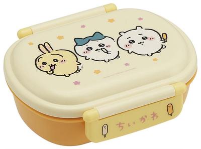 Skater Lunch Single Made In Japan Children's Box, Tier, 360ml, Dome-Shaped, Chiikawa, Antibacterial, (QAF2BAAG-A)