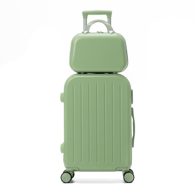 Durable College Student Trolley Suitcase with Combination Lock