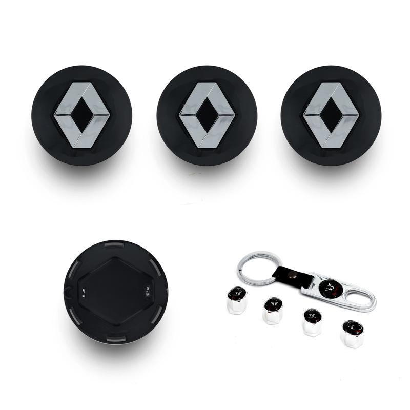 Compatible Tire Center Cap Logo for Renault Koleos, Latitude, Kadjar, and Scenic