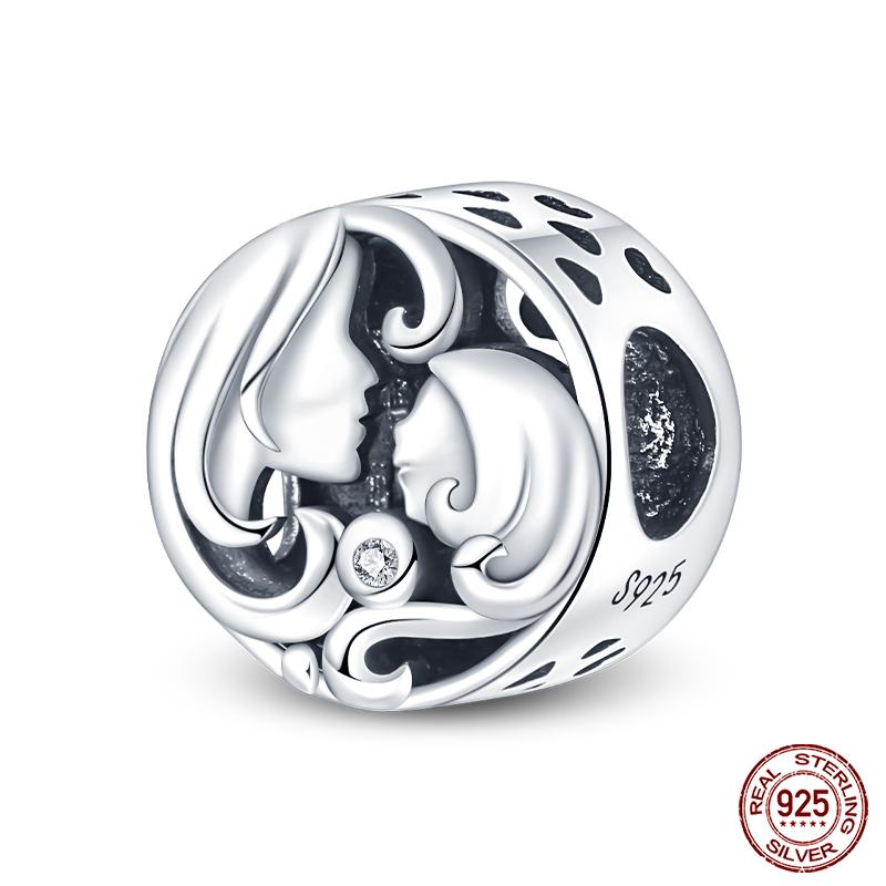 S925 Silver Fashion Camera Coffee Cup Flower Charms Beads Fit  S925 Original Bracelet DIY Birthday Jewelry Making For Women