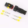 GTIWUNG 10 Kits 2 Pin Waterproof Connector Coupler Waterproof Connector