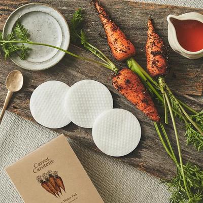 [Lenitivo Idratante] Set di Dischetti di Acqua Lenitiva al Carotene di Carota (2 pezzi X 5 pezzi)