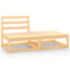 Day and Night - Day and Night Garden Furniture Set 2 Pieces Solid Pine Wood