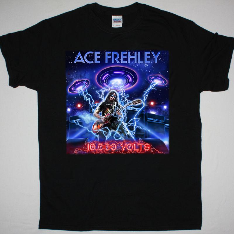 Rare Ace Frehley 10,000 Volts Shirt Unisex Concert S-5XL Reprint18 Unisex T-Shirt S