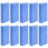 3/6/10PCS Clay Cleaning Bar Car Detailing Waxing Polish Treatment Fine Grade Blue Strong Clay Cleaning Volcanic Grinding Mud