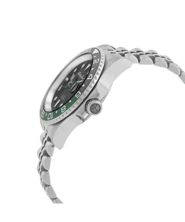 Mathey-Tissot GMT Stainless Steel Black Dial Automatic H903ATNV 100M Men's Watch