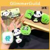 Plush Cute Irresistibly Panda Keychain In Bamboo Wealth Style For Perfect Idea Gift