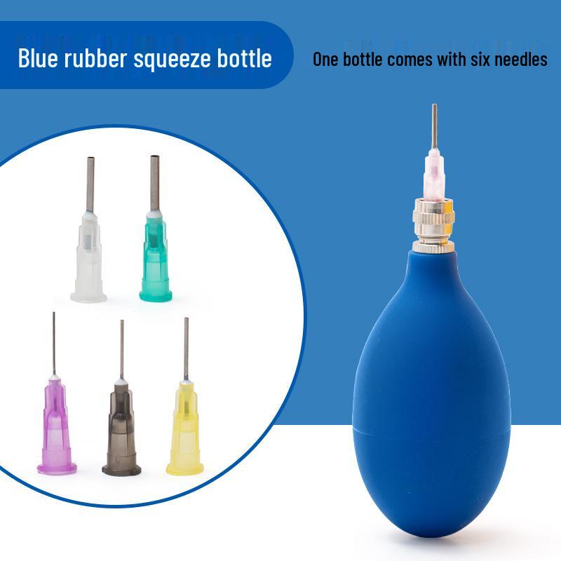 

Ceramic Clay Extruder Set: 3D Glaze Decoration with 6 Needles and Large-Capacity Rubber Bottle
