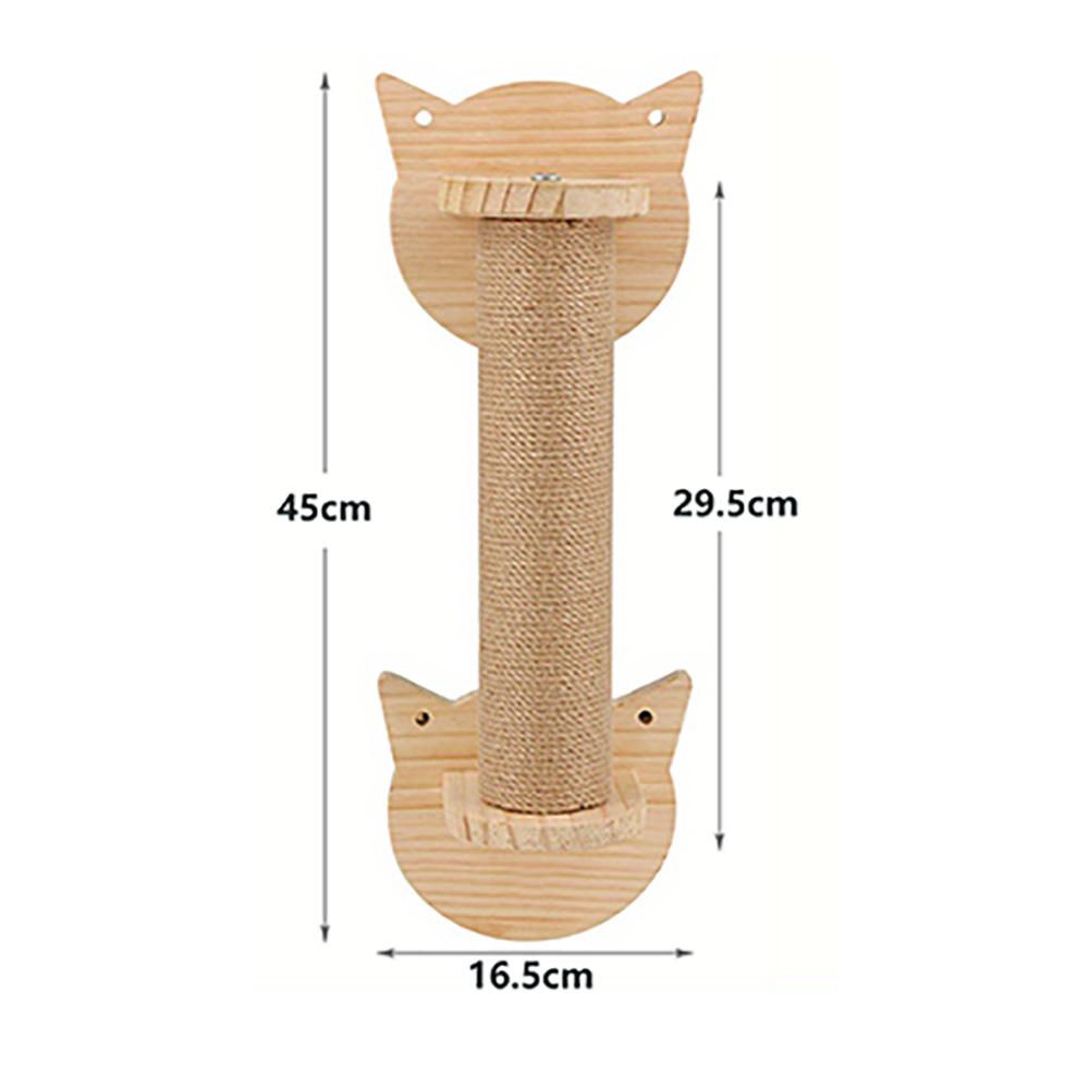 Innenwandhalterung Katzenbaum Kletterleiter Hängematte Sisal Kratzbaum Katzenmöbel Katzen-Sitzstange Trittbrett Rastplatz Haus für Kätzchen Katze