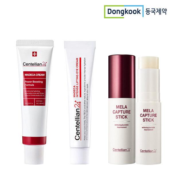 Melacapture Stick 10g + Power Boosting Formula Madeca Cream 15ml + Intense Eye Cream 15ml