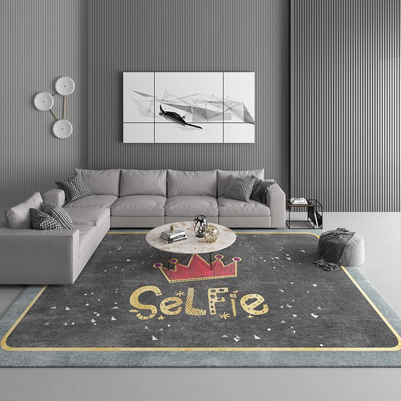 Modern Luxury Carpets for Living Room Minimalist Bedroom Decor Rugs Office Lounge Rug Home Non-slip Floor Mat Large Area Carpet