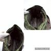 PRADA Tessuto Nylon Shoulder Messenger Bag Crossbody Khaki Dark Green Triangle Logo Plate