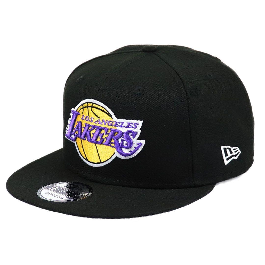 Used New Era Cap 9FIFTY Los Angeles Lakers New Era Los Angeles Lakers NBA MEN S CAP Men s Hat Snapback Cap Baseball Cap Black