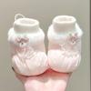 Newborn Autumn/Winter Soft Bottom Non-Slip Velvet Cotton Shoe Socks, 0-1 Year Boys & Girls, First Birthday