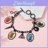 Harry Potter Night Light Bracelet With Alloy Magic School Pendant For Gift Giving