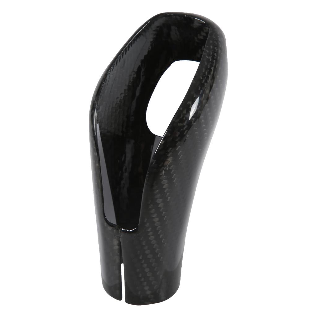 Gear Shift Knob Cover Trim Carbon Fiber Replacement for Alfa Romeo Giulia Stelvio 2020‑2021
