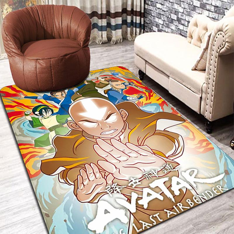 Avatar Anime Rug Floor Mat for Living Room or Bedroom Soft and Comfortable Carpet a Gift for Birthday and Holiday.MFF0918104