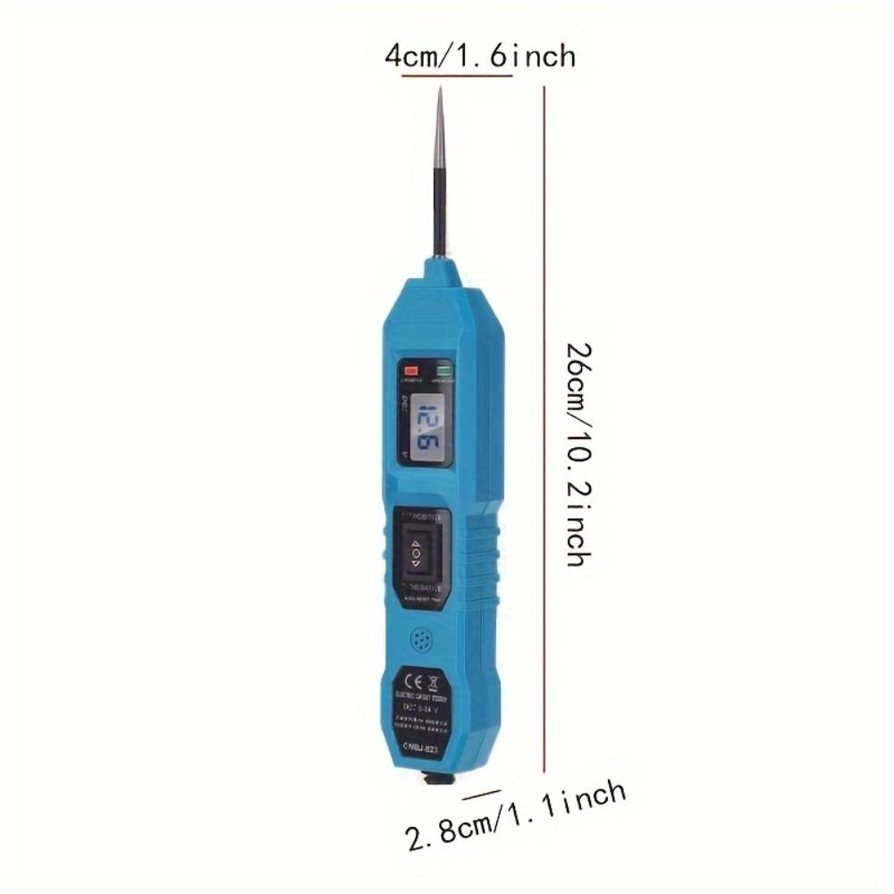 8A Multifunctional Car Circuit Tester Continuity Testing Car Power Circuit Probe Kit Car