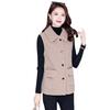 Autumn and Winter New Vest Medium and Long Imitation Lamb Wool Vest Middle-aged and Elderly Women Large Size Vest Temperament Coat