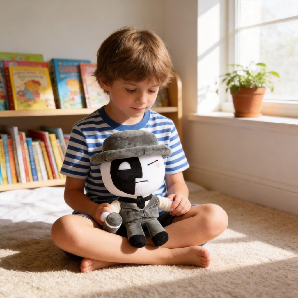 Death Artful Plush Toy With Pp Cotton Filling For Collectors And Gift Enthusiasts
