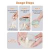 Household Manual Garlic Crusher Garlic Press Roll Crusher Chopper Meat Grinder Kitchen Vegetable Fruit Gadget Cooking Accessory