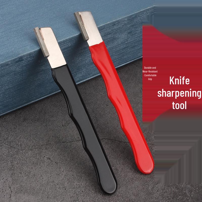 Portable Outdoor Knife & Shears Sharpener with Whetstone Stick