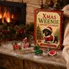 Weihnachtsbaum-Hängeornamente 2026 Dackel Adventskalender, 24 Tage Hunde-Sammlerstücke Überraschungen mit Festlichem Liebhaber Geschenk Welpe Acryl