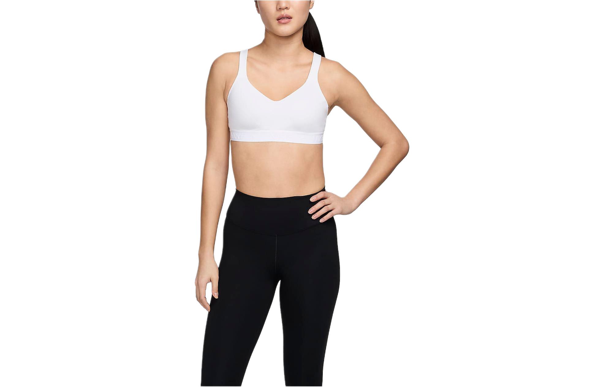 Nike Women s Padded Adjustable Sports Bra Sports Underwear Women s White FD1069-100 S