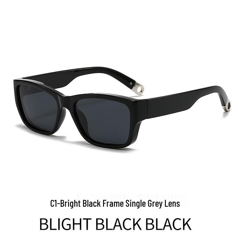 Trendy European & American Square Frame Retro Sunglasses for Women - UV Protection, Stylish for Driving