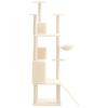 Scratching Post with Sisal Scratching Posts Cream 175 Cm