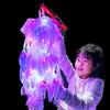 Yard Lantern Interesting Elegant Gauze Colorful Lights High Brightness Multifunction Decorate Lightweight Jellyfish Pendant Light Outdoor Supplies