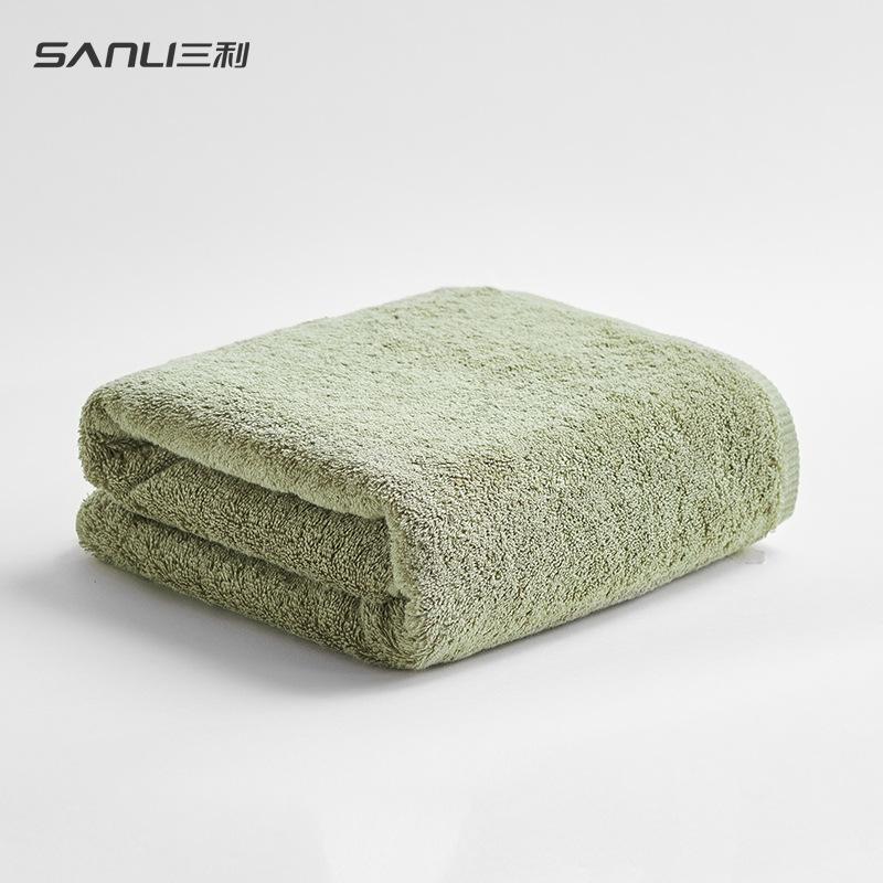 

Three optional, towel long-staple cotton/strand yarn wide forging pure cotton enlarged towel thickened bath towel adult bath towel 140*70