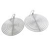 Les Trésors De Lily [N1114] - Designer Earrings 'Choreography' Gray (geometric)
