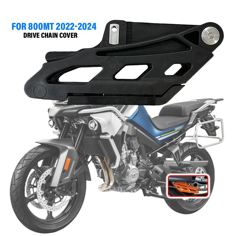For CFMOTO 800MT MT800 800 MT 2022-2024 Motorcycle Accessories CNC Chain Swingarm Guide Slider Roller Guard Chain Protect Cover