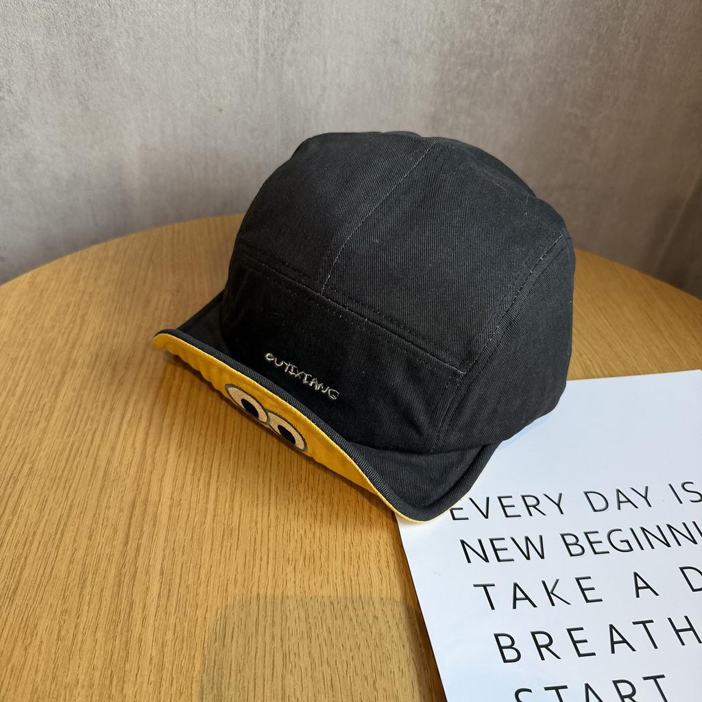 

Cute Cartoon 3d Embroidered Baseball Cap For Women Men Summer Casual Sun Protection чёрный